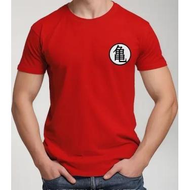 Imagem de Camiseta Camisa de Algodão Adulto Masculina Feminina  Dragon Bal l Z K