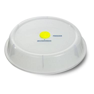 Imagem de Tampa Protetora Alimentos Microondas Plástico Transparente