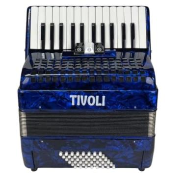 Imagem de Acordeon Tivoli 26 Teclas 48 Baixos 2 Vozes com Estojo Rígido – Compacto, Versátil e Resistente