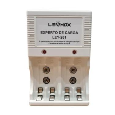 Imagem de Carregador de Baterias e Pilhas Recarregável Rápido - Carrega AA, AAA, Bateria 9V