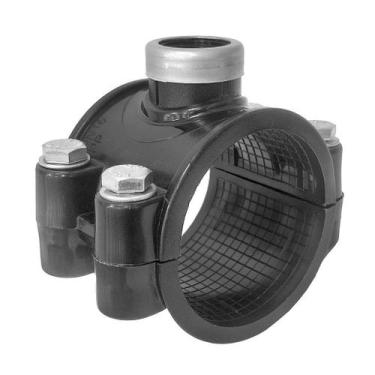 Imagem de Colar de Tomada Reforçado em Polipropileno 110 mm X 3/4" BSP - Aqua Pl