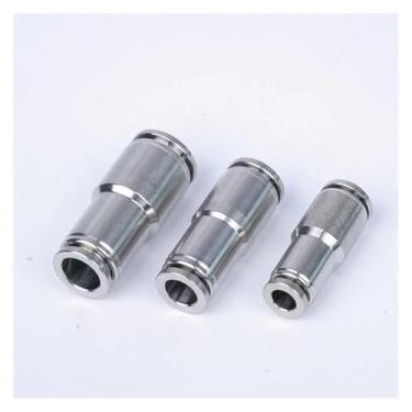 Imagem de Conector reto redutor de aço inoxidável 304 série PG PG6-4 PG8-6 PG10-6/8 PG12-6/8/10 PG14-12 PG16-12/14 Acessórios pneumáticos (PG6-4)