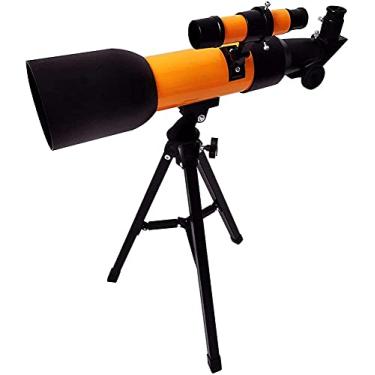 Imagem de Telescópio, telescópio, telescópio, monóculo adulto, telescópio, abertura de 70 mm, refrator astronômico, abertura para adultos e iniciantes, refrator portátil com três