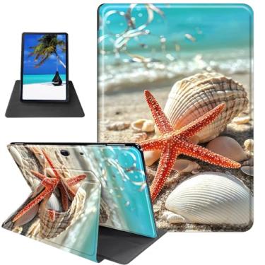 Imagem de RMJKXQZG Capa para Microsoft Surface Pro 7/6/5/4 com amortecedor de TPU macio, capa de couro PU, suporte giratório de 360°, despertar/hibernar automaticamente, capa à prova de choque para Surface Pro