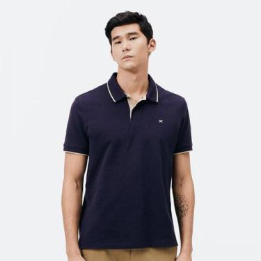 Imagem de Camisa Polo Hering Masculina, Marinho, M