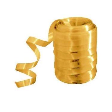 Imagem de Fitilho Decorativo 5mm x 50m - Branco, Dourado e Prata para Decoração 