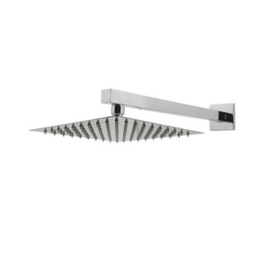Imagem de Ducha Inox Quadrada 30cm Slim 30x30 Acabamento Cromado - ZRZ