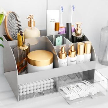 Imagem de Organizador de maquiagem COMFYROOM com gavetas para Vanity Grey