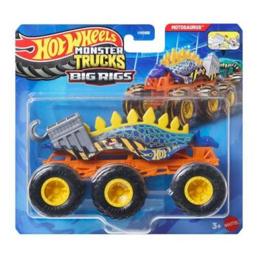 Imagem de Hot wheels monster trucks big rigs motosaurus - mattel jch43/hwn86