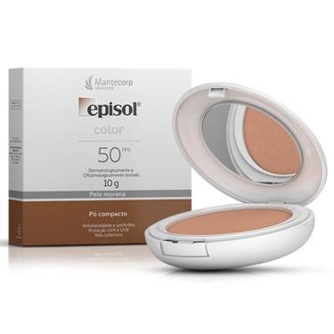 Imagem de Mantecorp Episol Color Pó Compacto Tom 3 Médio FPS50 10g