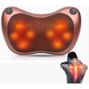 Imagem de Almofada Shiatsu Garantia: Travesseiro Elétrico Relaxante