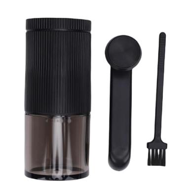Imagem de Yosoo Moedor de café Manual Portátil Com Configurações Ajustáveis, Sabor Aromático rico. Ideal para Casa, Viagens e Escritório Com Núcleo de Cerâmica, Tecnologia de Moagem (BLACK)
