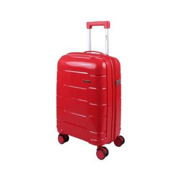 Imagem de Mala Travelux Wengen Pequena 10 Kg  Cadeado TSA, Vermelho, P