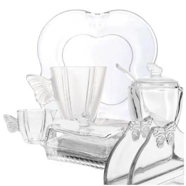 Imagem de Xícara Chá, Prato Sobremesa, Açucareiro 16pç Butterfly Wolff