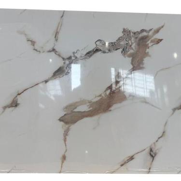 Imagem de Revestimento Decorativo Premium Placa Marmorizada Bianco Oro 244cm X 1