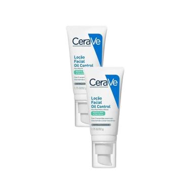 Imagem de Kit 2 Loção Facial Cerave Oil Control Pele Mista A Oleosa 52g
