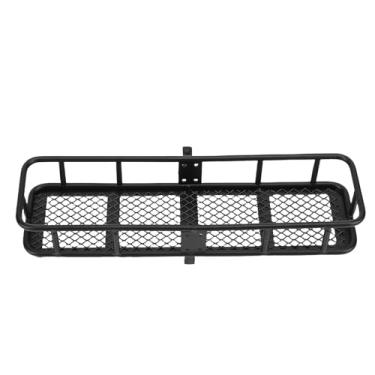 Imagem de Yunseity Gancho Traseiro de Metal Resistente a Impactos para Carro SCX10 1/10 RC, Elegante Suporte de Bagagem Traseiro de Substituição para Entusiastas de Pista RC