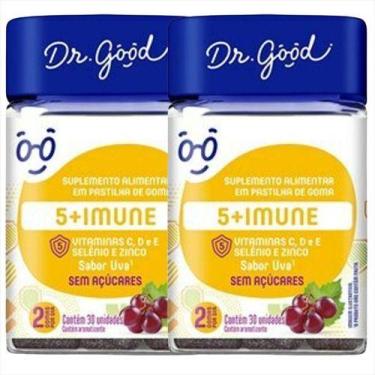 Imagem de Vitamina C, D, E, Selênio E Zinco Em 60 Gomas - Fini Dr Good