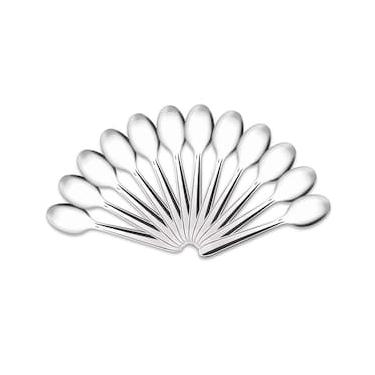 Imagem de Jogo de Colheres de Café Brinox Turim 12 Peças Aço Inox Polido com Friso