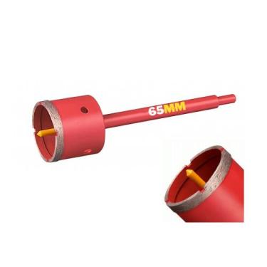 Imagem de Serra Copo Diamantada 65mm Porcelanato Piso Parede Concreto - tcrab