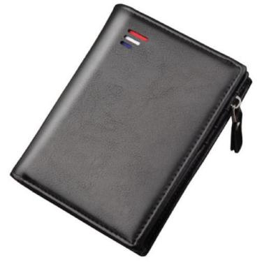 Imagem de Carteira Masculina Vertical Premium Cartão Barata Couro PU - Jewelery,