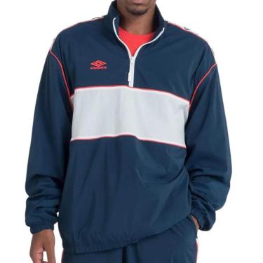 Imagem de Blusão Masculino Umbro Tape Essence Meio Zíper 1194390-Masculino