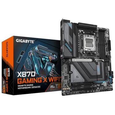 Imagem de Placa Mãe Gigabyte X870 GAMING X WIFI7 (AM5/4xDDR5/HDMI/DP/M.2/USB 4)
