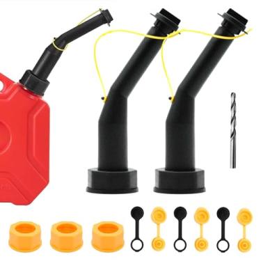 Imagem de Zosany 3 pacotes de substituição de bico de lata de gás kit universal de bicos angulares à prova de vazamento de vedação filtro de tela de ventilação broca compatível com Midwest Blitz Gott