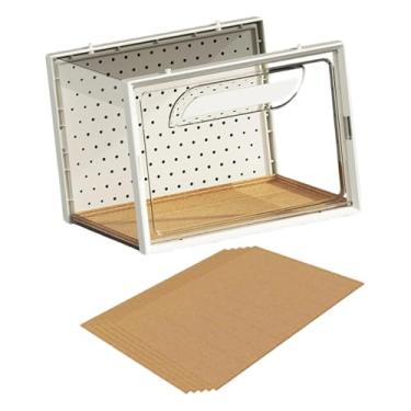 Imagem de Ｂｅｓｇａ Terrário para répteis, gaiola para habitat animal, profissional, com tampa, caixa de criação para répteis, gaiola para hamsters e lagartos, Pequeno