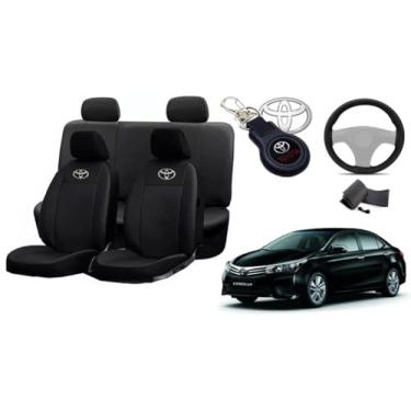 Imagem de Capa de couro para o banco corolla 2013-2021 proteção impermeável