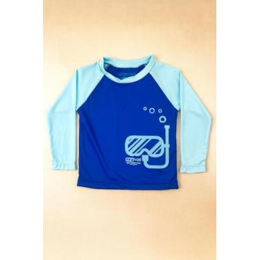 Imagem de Camiseta Proteção UV50+ Infantil do 1 ao 3 Ideal para Praia - Era Uma 