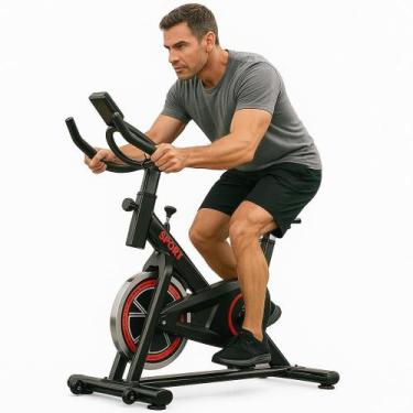 Imagem de Bicicleta Ergométrica Fitness Spinning Treino em casa Silenciosa Profi