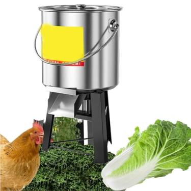 Imagem de 1800W,HYZHANHONG Triturador Elétrico Comercial de 220V para Exploração Agrícola e Criação de Animais, Misturador de Ração de 1000W-1800W para Vários Frangos e Gado