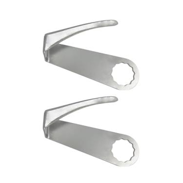 Imagem de (Pacote com 2) Lâminas de Removedor de Para-brisa Pneumático de 60 mm (2,36") Lâminas de Cortador de Vedação de Para-brisa Pneumático para Vedação de Janela Adesivo de Vidro Ferramenta de Remoção de