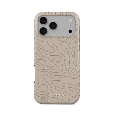 Imagem de BURGA Capa de telefone para iPhone 17 Pro Max - bonita, moderna, estética, capa de telefone padrão, proteção rígida - serve para Apple iPhone 17 Pro Max capa para mulheres e homens