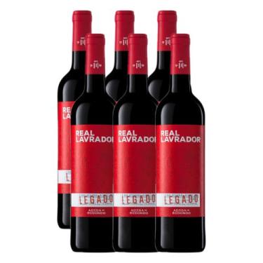 Imagem de Vinho Real Lavrador Tinto Portugal Alentejo 750ml Kit 6 Und