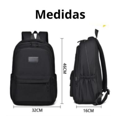 Imagem de Mochila Escolar Feminina e Masculina Grande Capacidade Resistente Casu