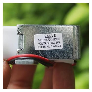 Imagem de Válvula Solenoide Normalmente Fechada Válvula de Água N/C DC 24V 1 Posição Válvula de Controle Eletromagnético de 2 Vias Controle Automático de Rega