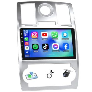 Imagem de Rádio de carro estéreo para Jeep Chrysler 300C 2004 2005 2006 2007 2008 2009 2010 2011: 1280 x 800 2 + 64 G sem fio Caplay Android Auto 5G-WiFi GPS Bluetooth 1080P Câmera reserva FM SWC