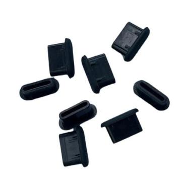 Imagem de Protetores De Poeira De Silicone Tipo-C 10/30/50PCS Protetor De Porta 