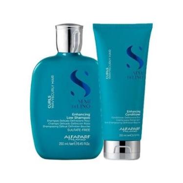 Imagem de Kit Alfaparf Milano Professional Semi Di Lino Curls - Shampoo e Condicionador-Unissex