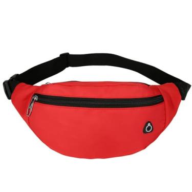 Imagem de Pochete para homens e mulheres, bolsa esportiva à prova d'água, bolsa de cinto para viagens, caminhadas, corrida, Cor 7, Lazer