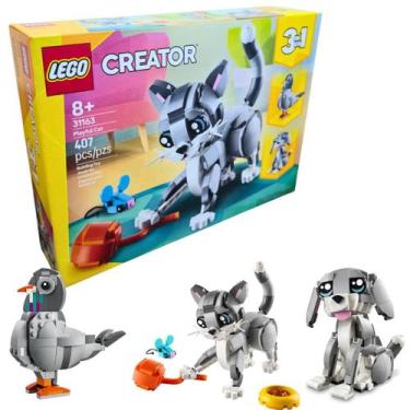 Imagem de Lego Creator 3 em 1 Gato Brincalhão 31163