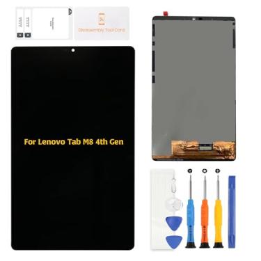 Imagem de A-MIND Substituição de tela LCD original para Lenovo Tab M8 4ª geração TB-300FU TB-300XU (2023) | Substituição de montagem de digitalizador sensível ao toque de tela preta de 8 polegadas com