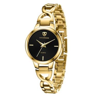 Imagem de NN BEN NEVIS L6680G-Relógio feminino dourado preto feito na China