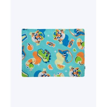 Imagem de Toalha de Lanche Multibichos Puket 050404200, VERDE AGUA, UN