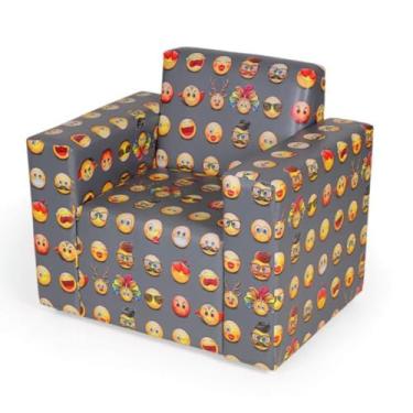Imagem de Poltrona Infantil Temática Preebel Emojis