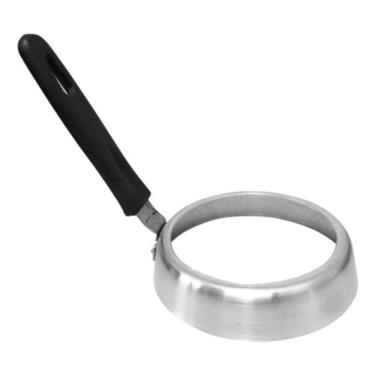 Imagem de Aro 12cm Fritar Ovo Chapa Modelador Forma Fogão  Lanches Jjb