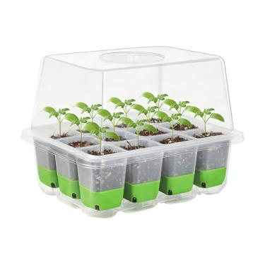Imagem de Vaso para Plantas - Bandeja de Propagação de Silicone Acessórios de Jardinagem | Vaso de Viveiro para Plantas de Jardim,para Tomate, Flores, Legumes, Orquídeas, Germinação, Crescimento, Cultivo,