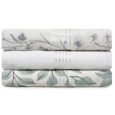 Imagem de Kit 3 Toalhas de Banho 100% Algodão Prisma Dohler